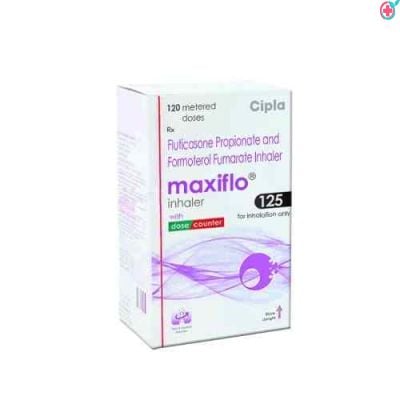 Maxiflo 125 Inhaler (Formoterol 6mcg + Fluticasone Propionate 125mcg)