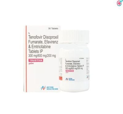 Trustiva Tablet (Emtricitabine + Tenofovir disoproxil fumarate + Efavirenz)