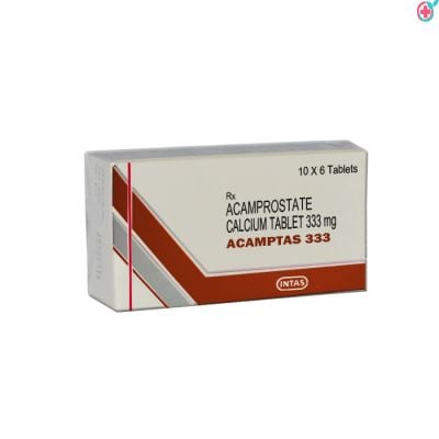 Acamptas 333mg Tablet (Acamprosate 333mg)