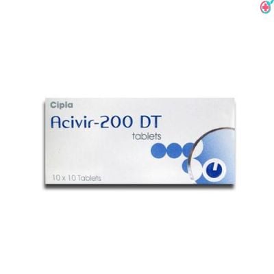 Acivir DT Tablet 200mg (Acyclovir 200mg)