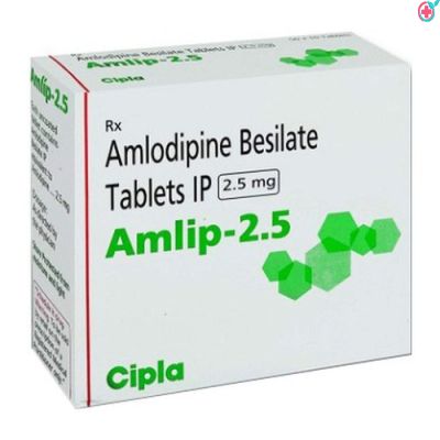 Amlip 2.5mg Tablet (Amlodipine 2.5mg)