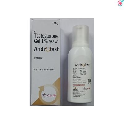Androfast (Testosterone Gel 1% w/w) | AndroGel | Used to Treat Male Hypogonadism, Boost Testosterone Levels, & Improve Energy