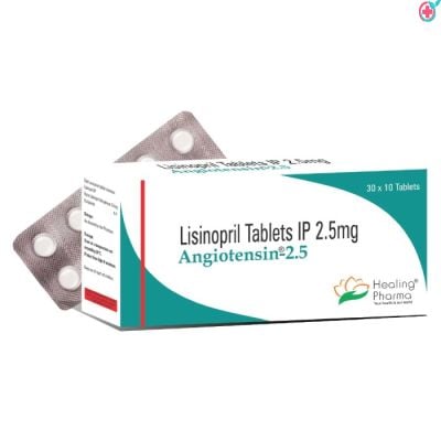 Generic Lisinopril 2.5mg (Angiotensin 2.5mg) 
