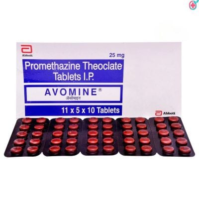 Avomine 25mg Tablet (Promethazine)
