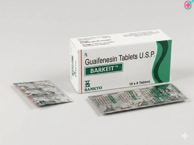 Barkeit Tablet (Guaifenesin) | Mucinex Alternative’s | Used to Relieve Cough & Chest Congestion