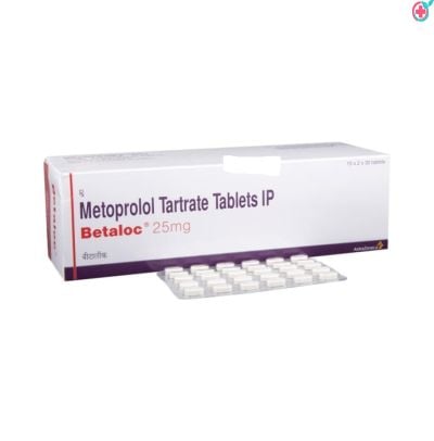 Betaloc 25mg Tablet ( Metoprolol Tartrate)