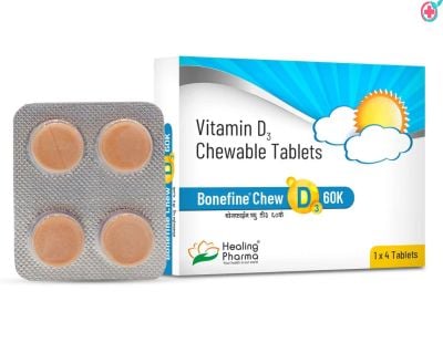 Bonefine Chew Tablet (Vitamin D3)