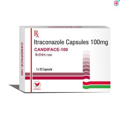 Generic Itraconazole 100mg (Candiface 100mg Capsule)