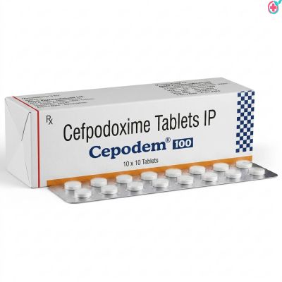 Cepodem Tablet (Cefpodoxime Proxetil) | Used or Respiratory, Skin, and Urinary Tract Infections