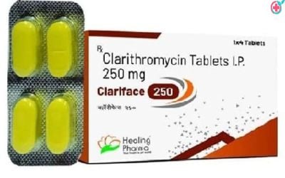 Clariface Tablet (Clarithromycin) 250mg