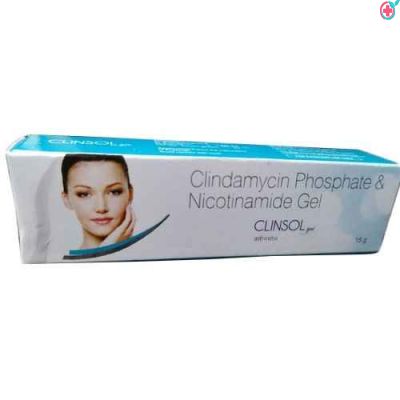 Clinsol 15gm Gel (Clindamycin + Nicotinamide)