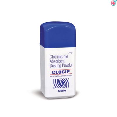 Clocip Dusting Powder 75gm (Clotrimazole 1%)