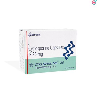 Cyclophil Me 25mg Capsule (Cyclosporin 25mg)