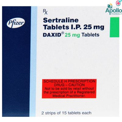 Daxid 25 (Sertraline 25mg)