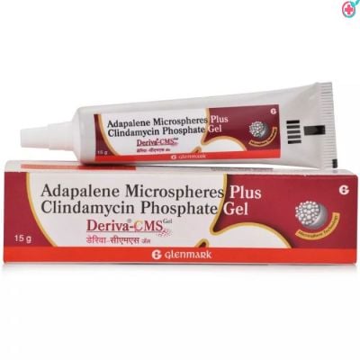 Deriva-Cms Gel (Adapalene (0.1% w/w) + Clindamycin (1% w/w)) 15gm