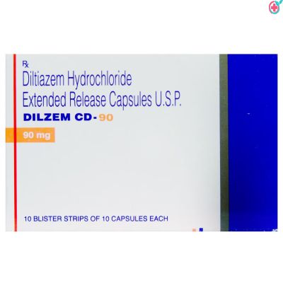 Dilzem CD 90mg Capsule ER (Diltiazem 90mg)