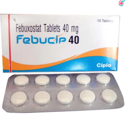 Febucip 40 Tablets (Febuxostat 40mg)