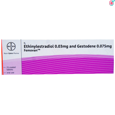Femovan Tablets (Ethinyl Estradiol 0.03mg + Gestodene 0.075mg)