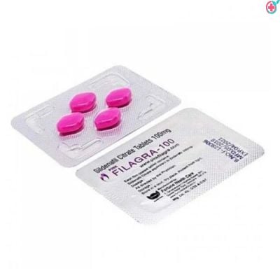 Filagra Pink 100mg Tablet (Sildenafil Citrate 100mg)