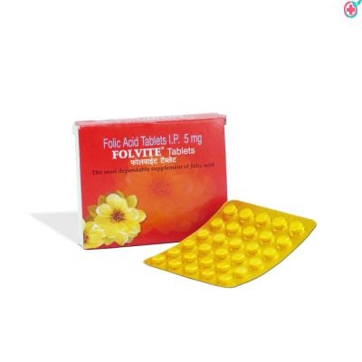 Folvite 5mg Tablet (Folic Acid)