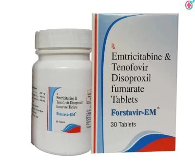 Forstavir-EM Tablet (Emtricitabine + Tenofovir disoproxil fumarate)