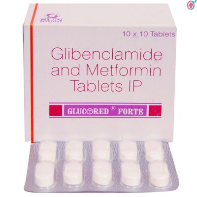 Glucored Forte (Glibenclamide 5mg + Metformin 500mg)