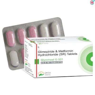 Glycoheal (Glimepride 1mg + Metformin 500mg SR D/L)