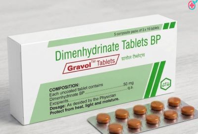 Gravol Tablet (Dimenhydrinate) | Used for Nausea, Vomiting and Motion Sickness Relief