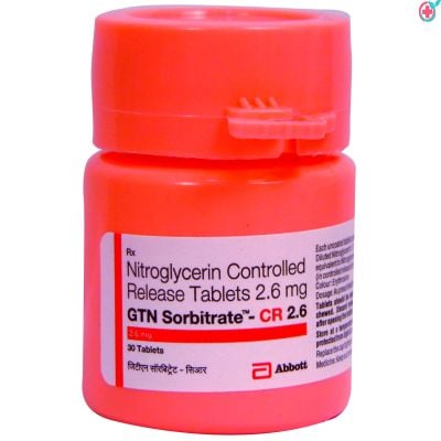 GTN Sorbitrate -CR Tablet 2.6 mg (Nitroglycerin 2.6mg) 