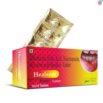 Healsore 1.5mg Tablet (Folic acid + Lactobacillus)