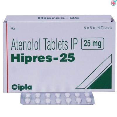 Hipres 25mg Tablets (Atenolol )