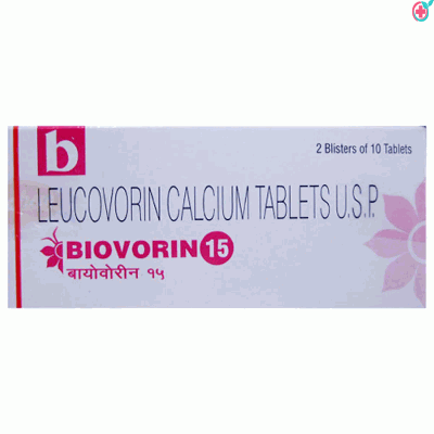 Biovorin 15mg Tablet (Calcium Leucovorin)