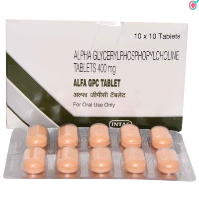 Alfa GPC 400mg Tablet (Alpha glycerylphosphorylcholine)