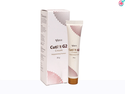 CutiYt G2 Cream 30gm (OA Hidroxitirosol LD, Niacinamide, Tyrostat, Glycolic Acid, Kojic Acid Dipalmitate and Alpha-Arbutin) 