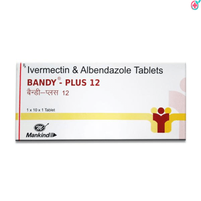 Bandy-Plus 12 Tablet (Ivermectin (12mg) + Albendazole (400mg))