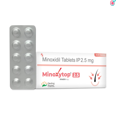 Generic Minoxidil 2.5 Tablet (Minoxytop 2.5mg)