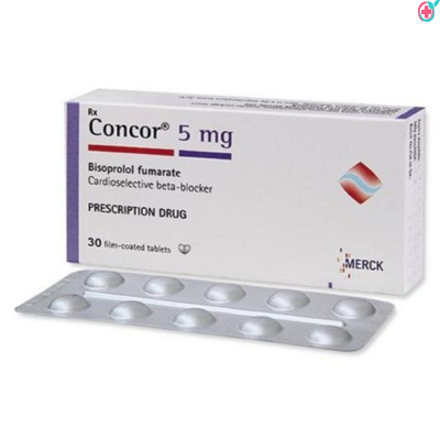 Concor 5 Tablet (Bisoprolol 5mg)