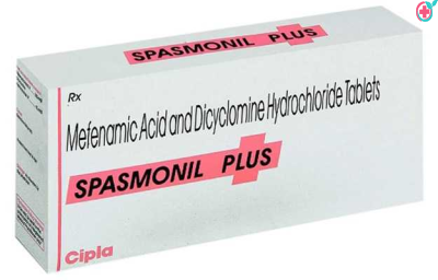 Spasmonil Plus Tablet (Dicyclomine (10mg) + Mefenamic Acid (250mg))