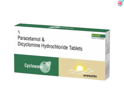 Cyclowave Tablet (Dicyclomine (20mg) + Paracetamol (325mg))