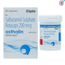 Asthalin Rotacaps 200mcg (Salbutamol 200mcg)