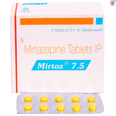 Mirtaz Tablet (Mirtazapine 7.5 mg)