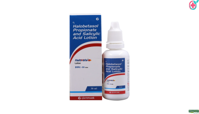 Halovate Lotion (Halobetasol 0.05%) | for Severe Eczema, Psoriasis, Dermatitis, and Skin Inflammation