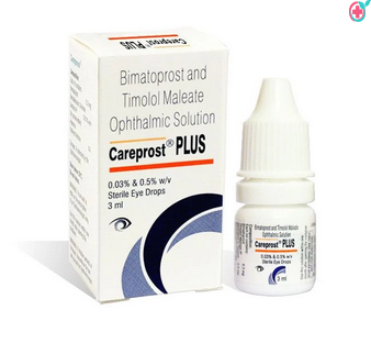 Careprost Plus Eye Drop 3ml (Bimatoprost 0.03%/Timolol 0.5%)
