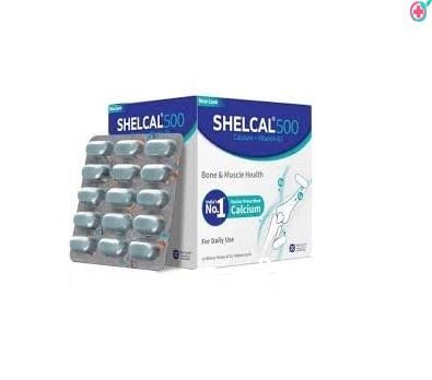 Shelcal Tablet (Calcium+Vitamin D3)