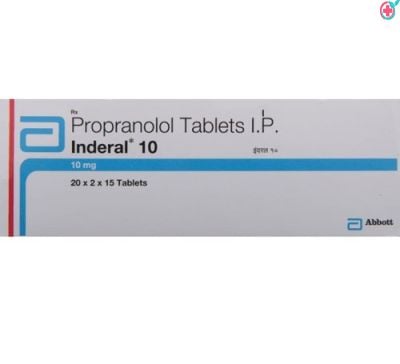 Inderal 10 mg Tablet (Propranolol 10mg)