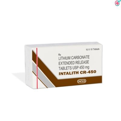 Intalith CR 450mg Tablet (Lithium Carbonate 450mg)
