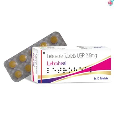 Generic Letrozole 2.5mg (Letroheal 2.5mg Tablet)