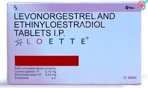 Loette Tablet (Ethinyl Estradiol (0.02mg) + Levonorgestrel (0.10mg))