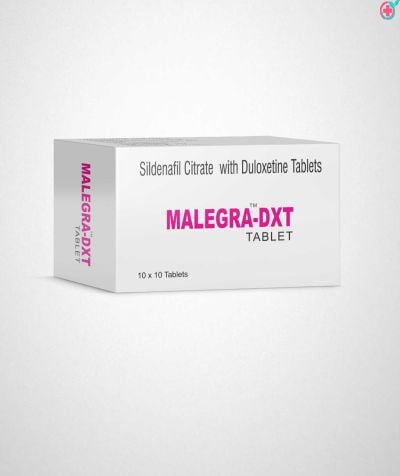 Malegra DXT Tablet (Sildenafil Citrate (100mg) + Duloxetine (30mg))