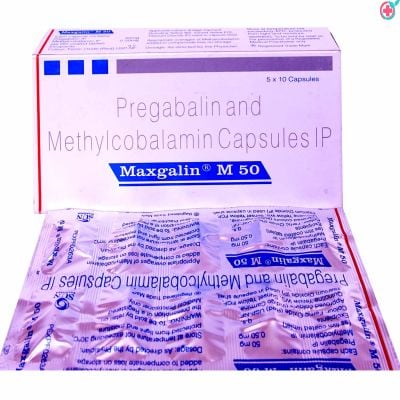 Maxgalin M 50mg Capsule (Methylcobalamin + Pregabalin)
